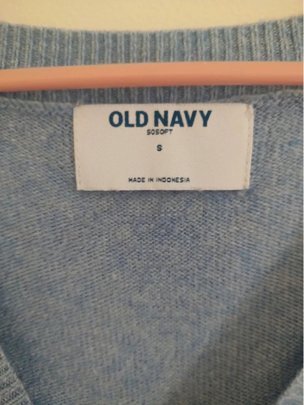 Old Navy SoSoft Light Blue Knit Sweater Size S